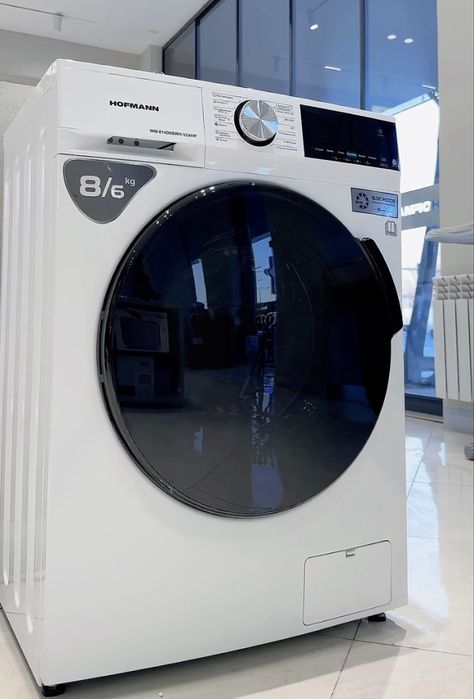 Стиральная машина Hofmann WM-814D6BWH-V24/HF 8 Кг (С сушкой)