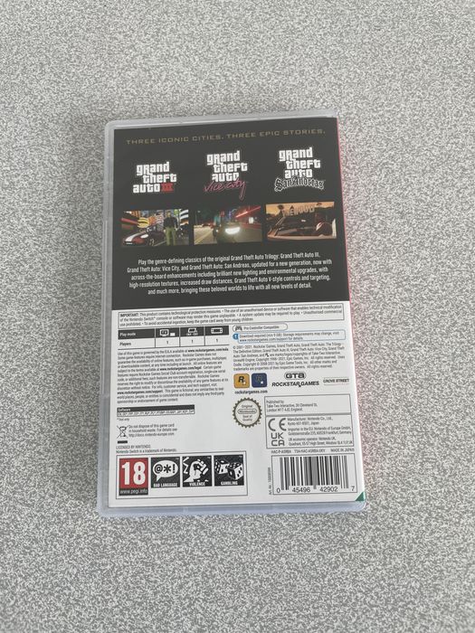 GTA Definitive Edition (Nintendo Switch)