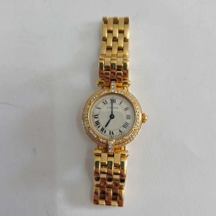 Liquid Money vinde -  Ceas Cartier Panthere Bezel Double Diamond ,18k