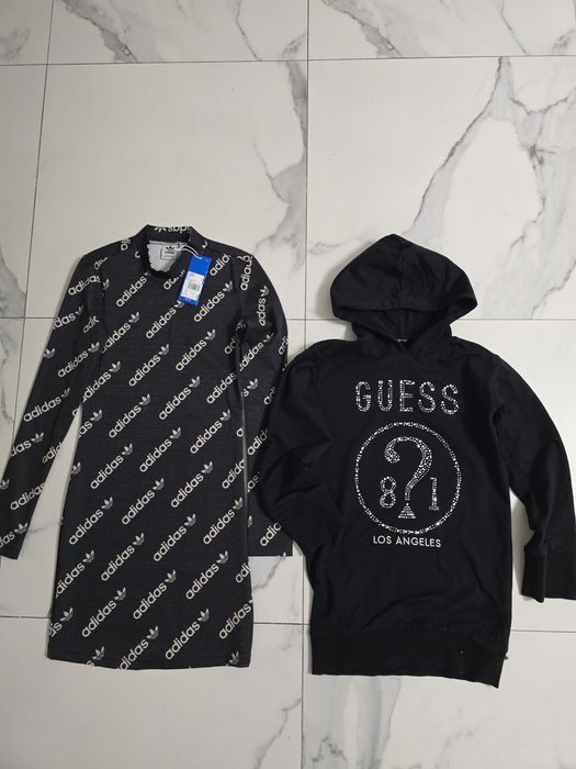 Hanorac Guess nou, 10 ani,  Rochie Adidas marime 34