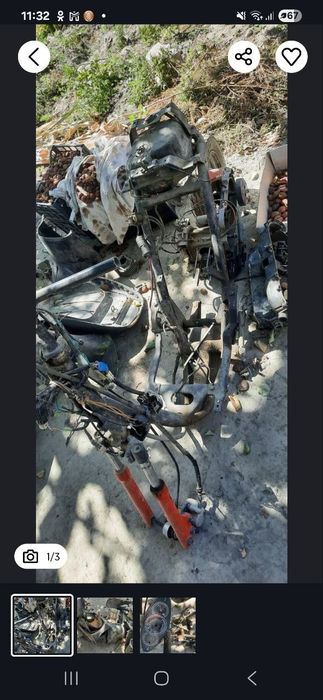 80 kub Jeyran Skuter zapchasga yo kótara