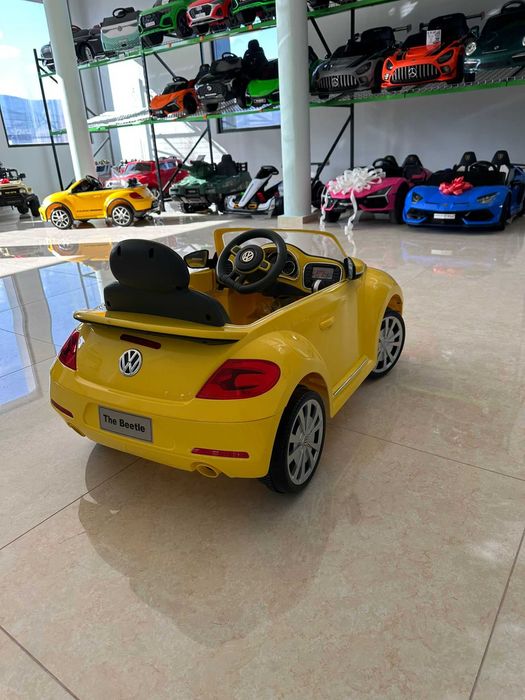 Лицензирана детска акумулаторна кола VW Beetle Convertible 6V