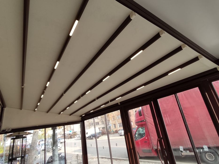 Pergole retractabile