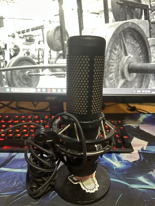 Микрофон игровой HyperX QuadCast S