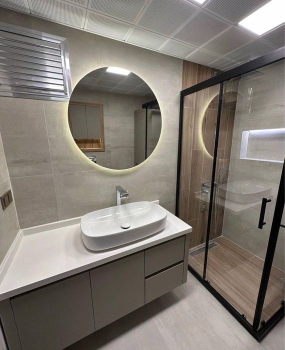 Зеркало с подсветкой на заказ