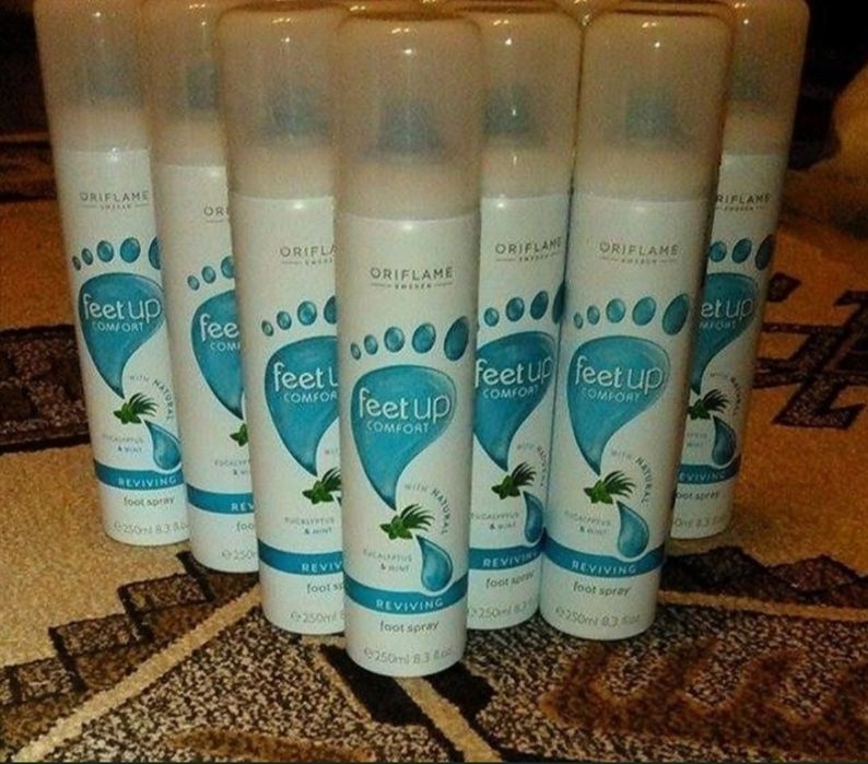 Spray Feet up Oriflame, cantitate  XXL