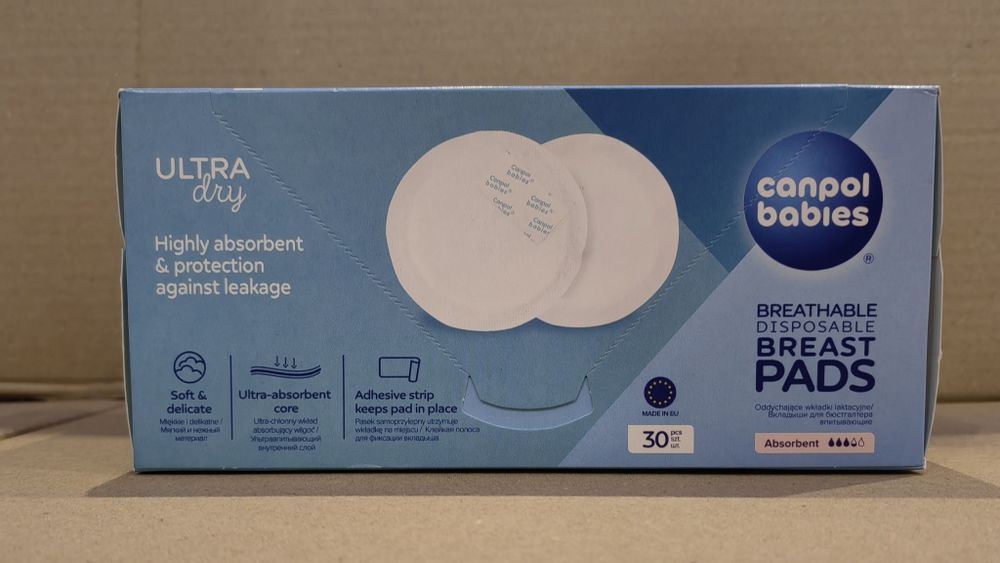 CANPOL Подплънки за кърма с лепенка 30 бр.