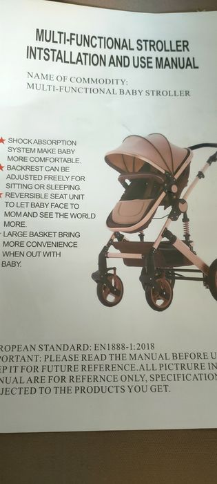 Căruț bebe multifunctional