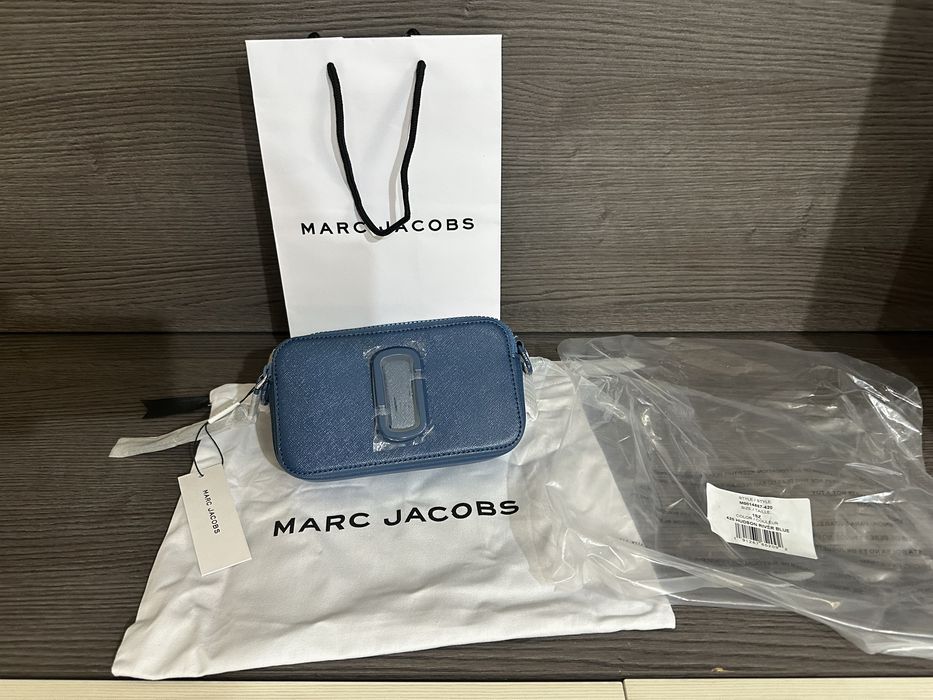 Geanta Marc Jacobs Snapshot full dark blue