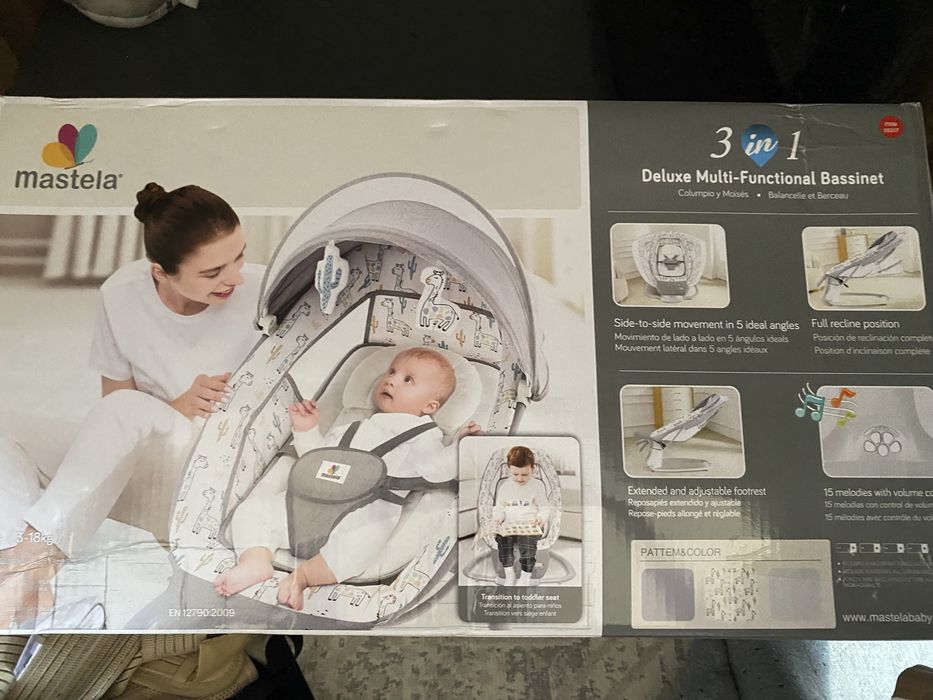 Продам шезлонг электрический детский