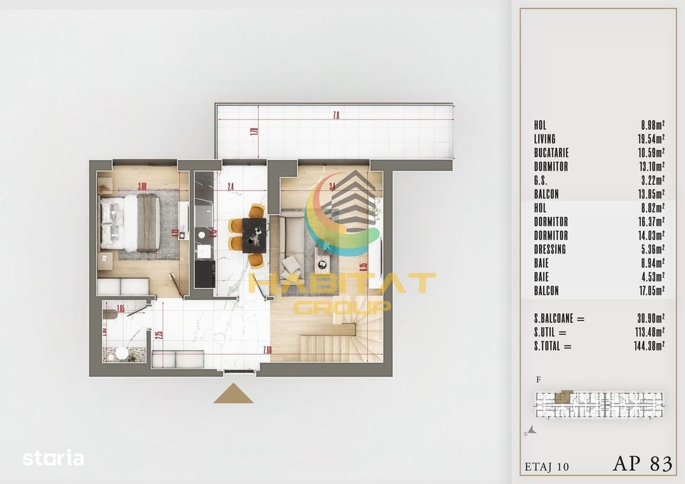 Apartment in Bucuresti - Mai multe