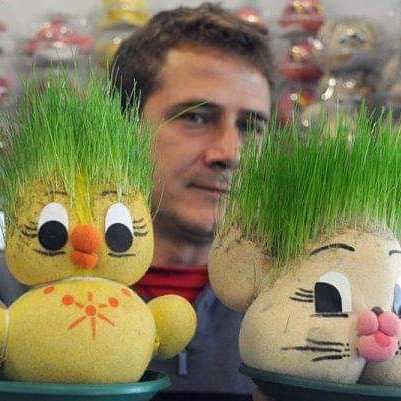 Декоративни кукли Чичко тревичко