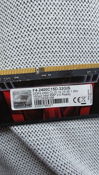 Kit 32GB DDR4 G.Skill Aegis (16GBx2) | 2400MHz CL15