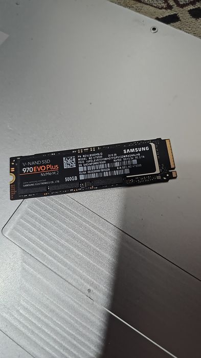 Ssd  nvme  Samsung 970 evo plus 500gb samsung