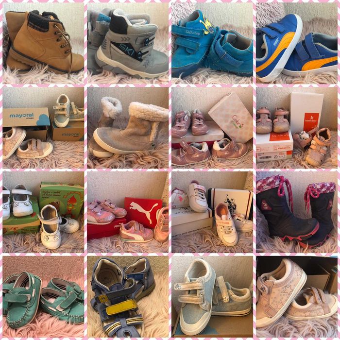 детски маратонки, ботуши, сандали, маркови, запазени Biomecanics,Polo