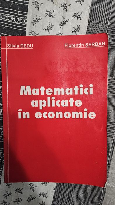 Matematici aplicate in economie