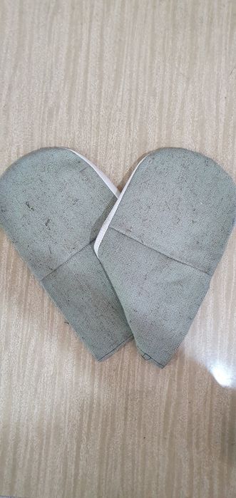 Варежки рабочие, комбинированные,новые