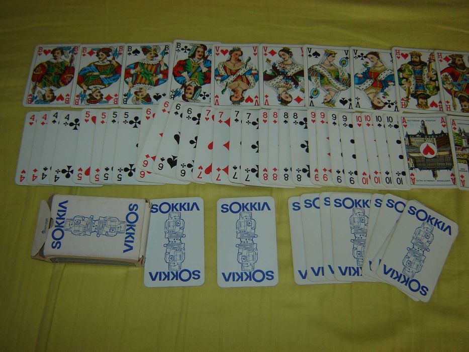 Carti de joc Made in Belgia noi anii 90