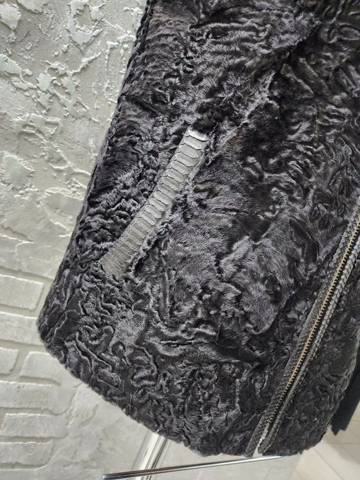 МУЖСКАЯ жилетка из Афганского каракульа