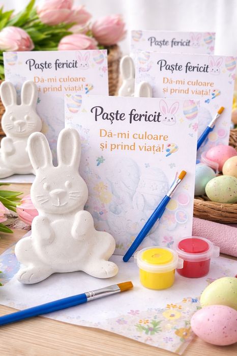 Figurina de ipsos pentru paste