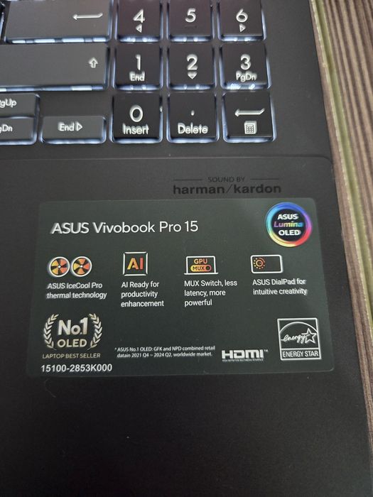 Asus Vivobook Pro 15