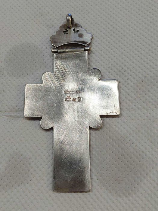 cruce ortodoxă de argint 84 imperiu rus