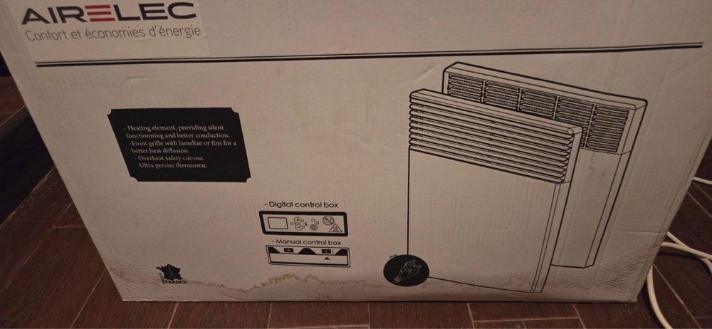 РАДИАТОРИ ATLANTIC / AIRELEC – 6 бр. | 2000–2500W | Made in France