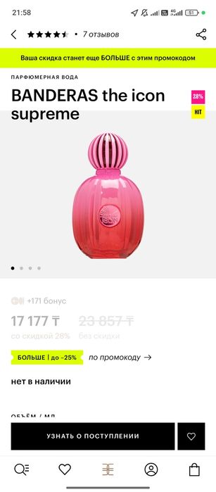 Парфюмерная вода