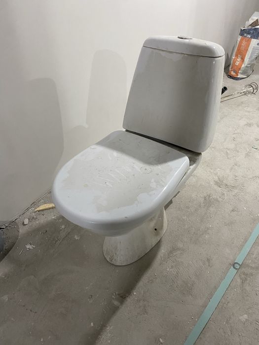 Унитаз для стройки б/у