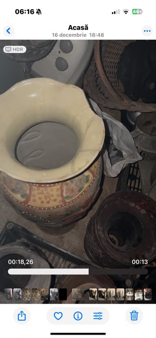 Vand set vaze flori 150 lei set 6 bucati iasi