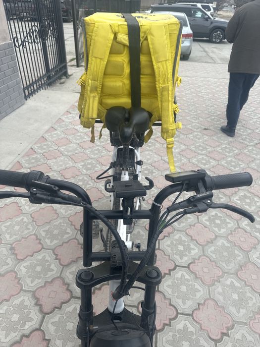 электровелосипед на даставке