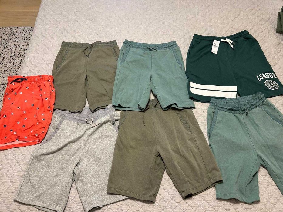 Lot 9 perechi pantaloni scurti 14 ani baieti
