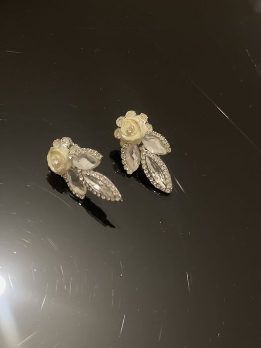 Диадема и обеци ръчна изработка