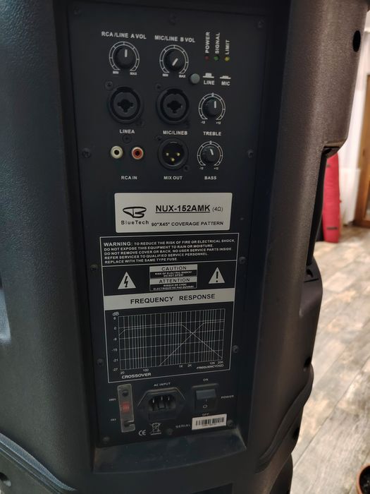 Boxe Bluetech Nux 152A