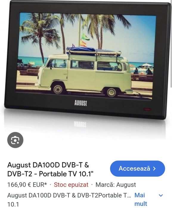 Vând TV AUTO portabil