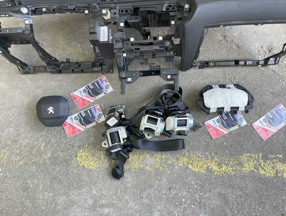 Peugeot 508 II GT - kit airbag - plansa de bord cusatura - set centuri