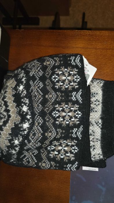 Набор шапка с шарфом