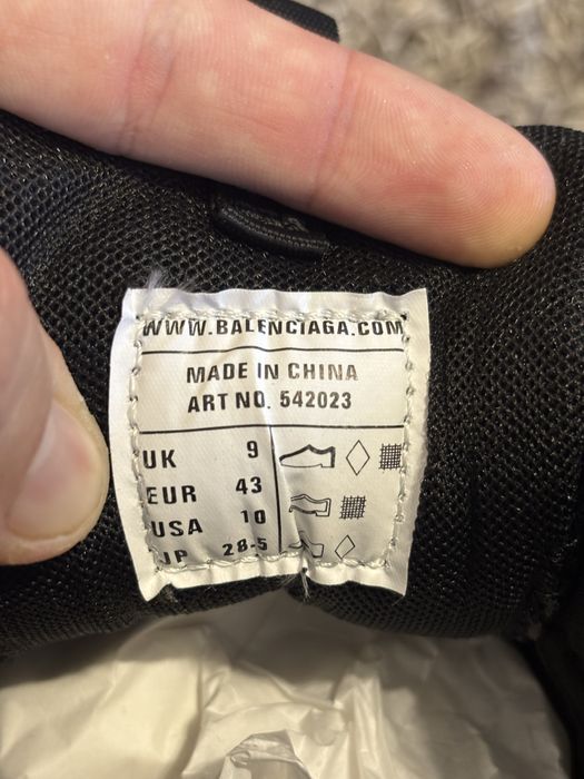 Balenciaga Track Black/White