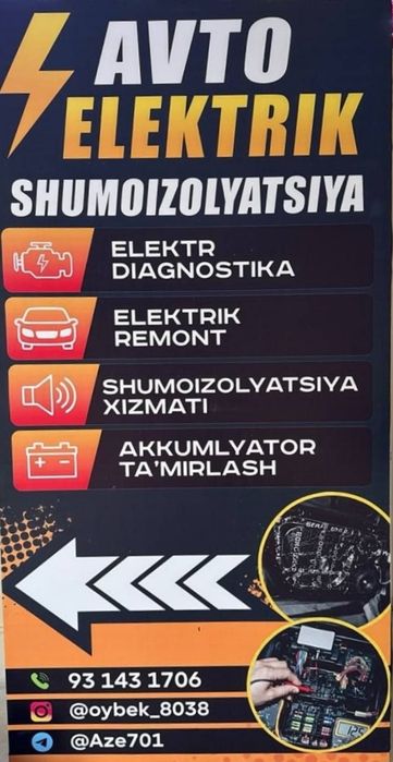Avto electric xizmatlar