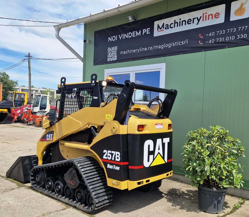 mini incarcator Caterpillar 257B High Flow