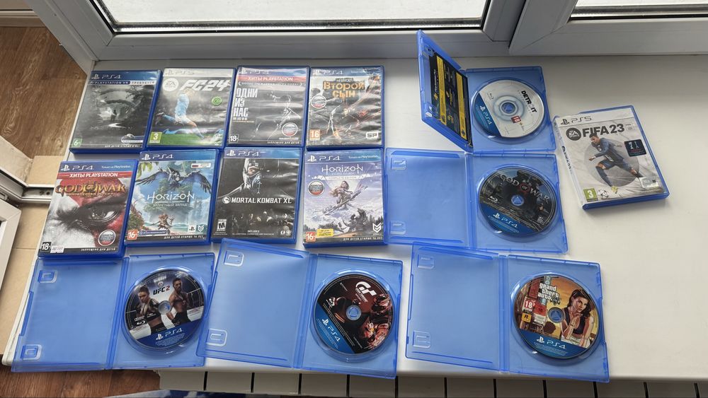 Игры для playstation 4/5, диски ps4/5