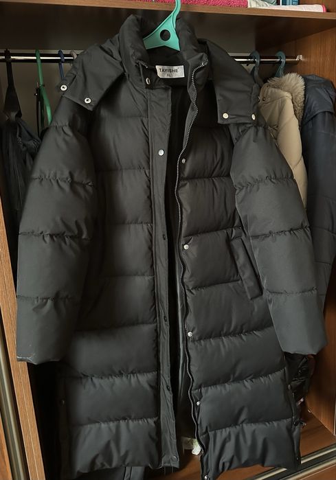 Длинная куртка зимняя