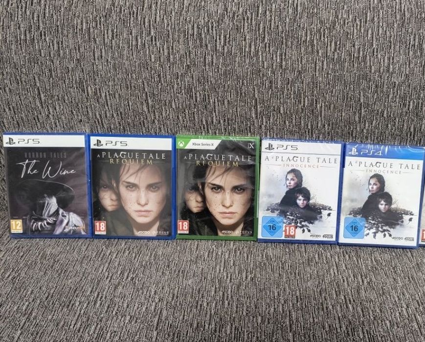 Plague Tale innocence Requiem,the Wine Ps5 ps4 Xbox