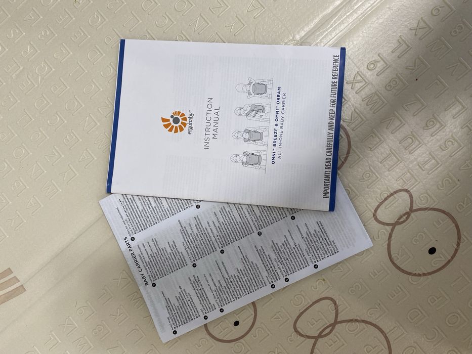 Ergobaby эргорюкзак omni breeze