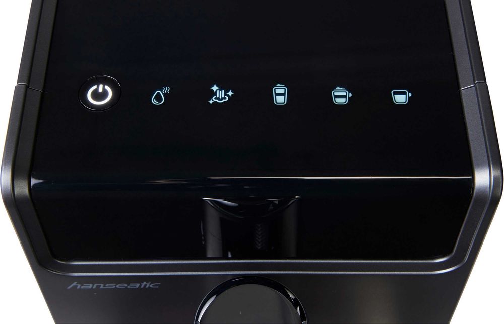 Кoмпактен кафеавтомат,кафемашина Hanseatic със система за капучино