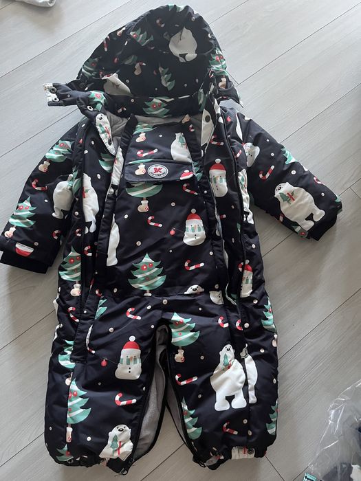 Комбинезон - трансформер детский зимний