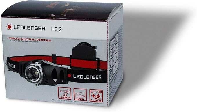 Челник Ledlenser H3.2 кутия с LED светлина [Енергиен клас B]