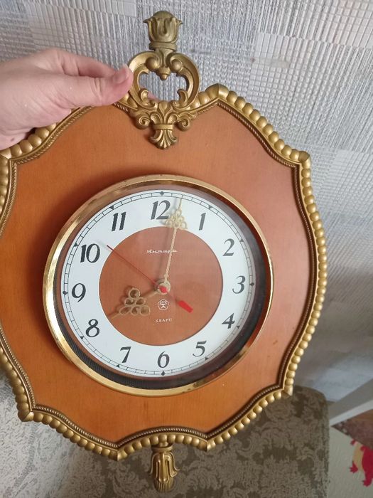 Часы настенные Янтарь кварц