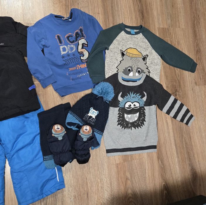 Зимни дрехи и аксесоари за 98-104