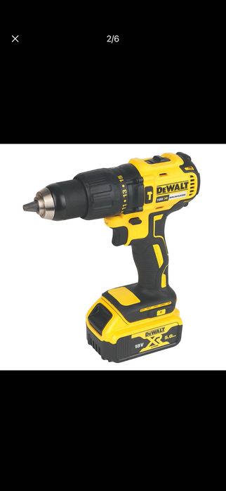 DEWALT DCK2063P2T-SFGB 18V 2 x 5.0Ah Li-Ion XR Brushless Cordless Twin Pack